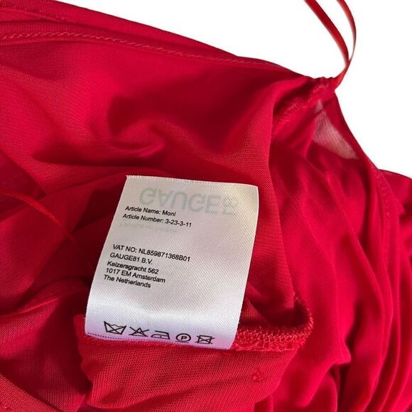 GAUGE81 Moni Dress in Scarlet - Picture 11 of 16